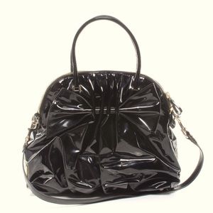 Valentino Bags Valentino 'Bon Bon Dome Bow' Patent Leather Purse